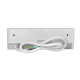 GNIAZDO MEBLOWE PODWÓJNE ORNO OR-GM-9039(GS)/W-G 2xUSB SCHUKO